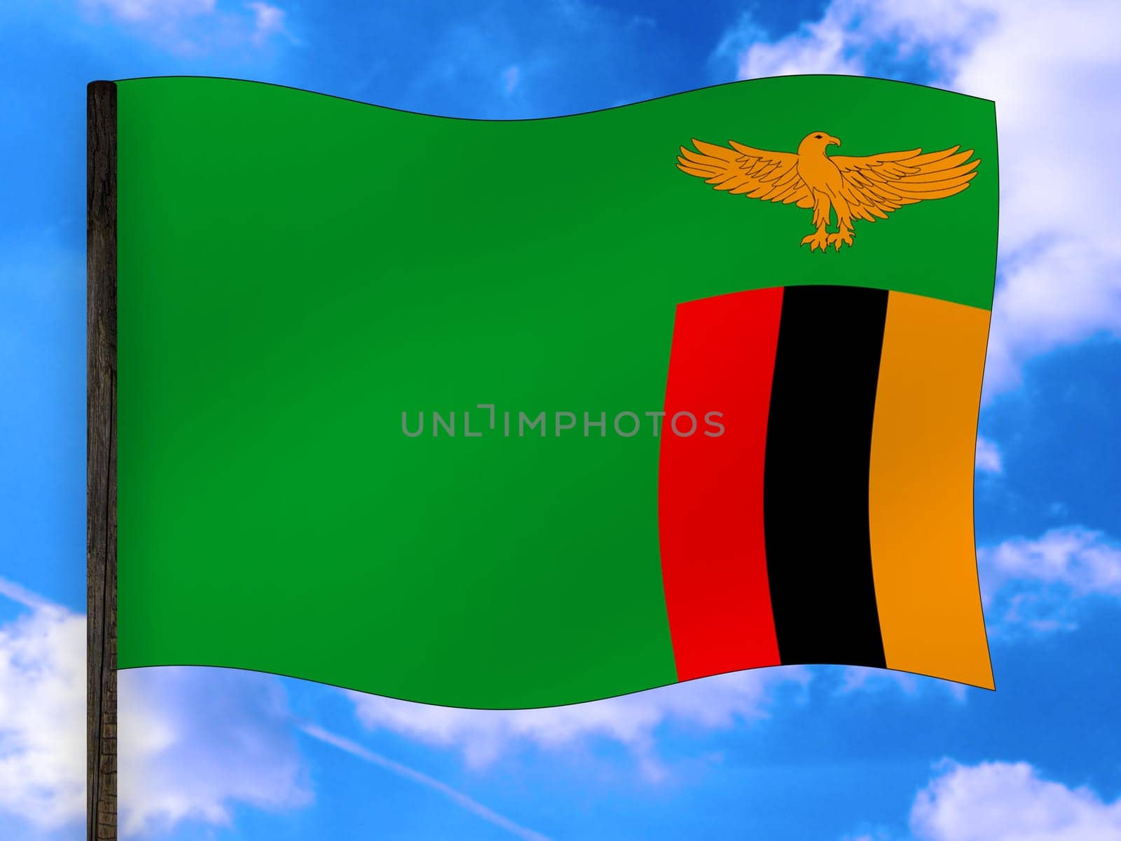 Flag of Zambia