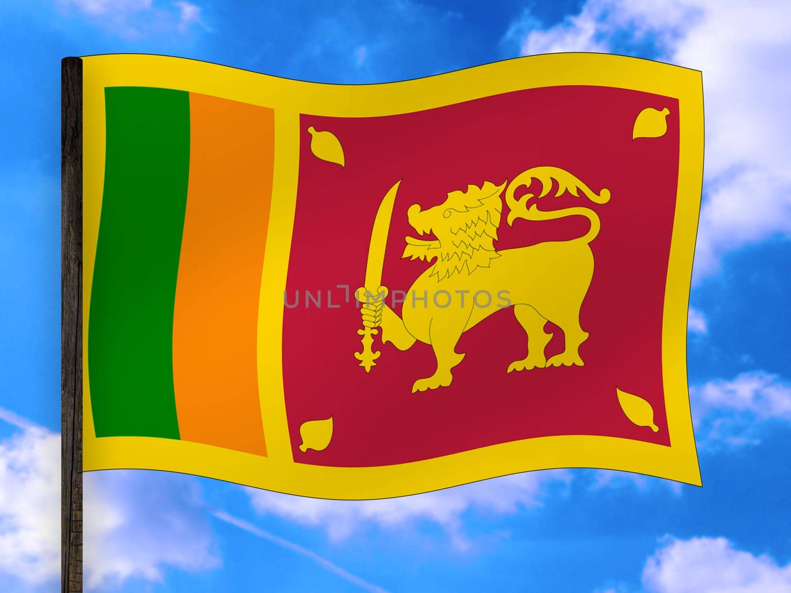 Flag of Sri Lanka