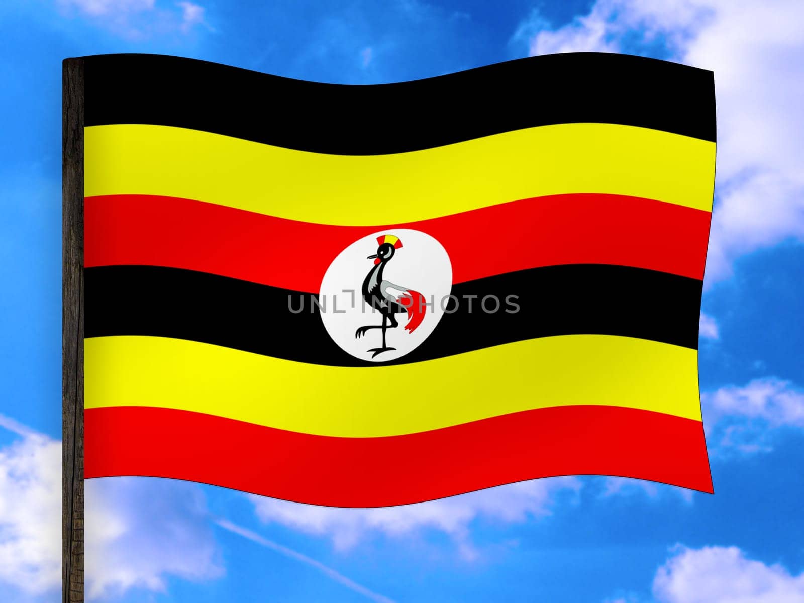 Flag Uganda