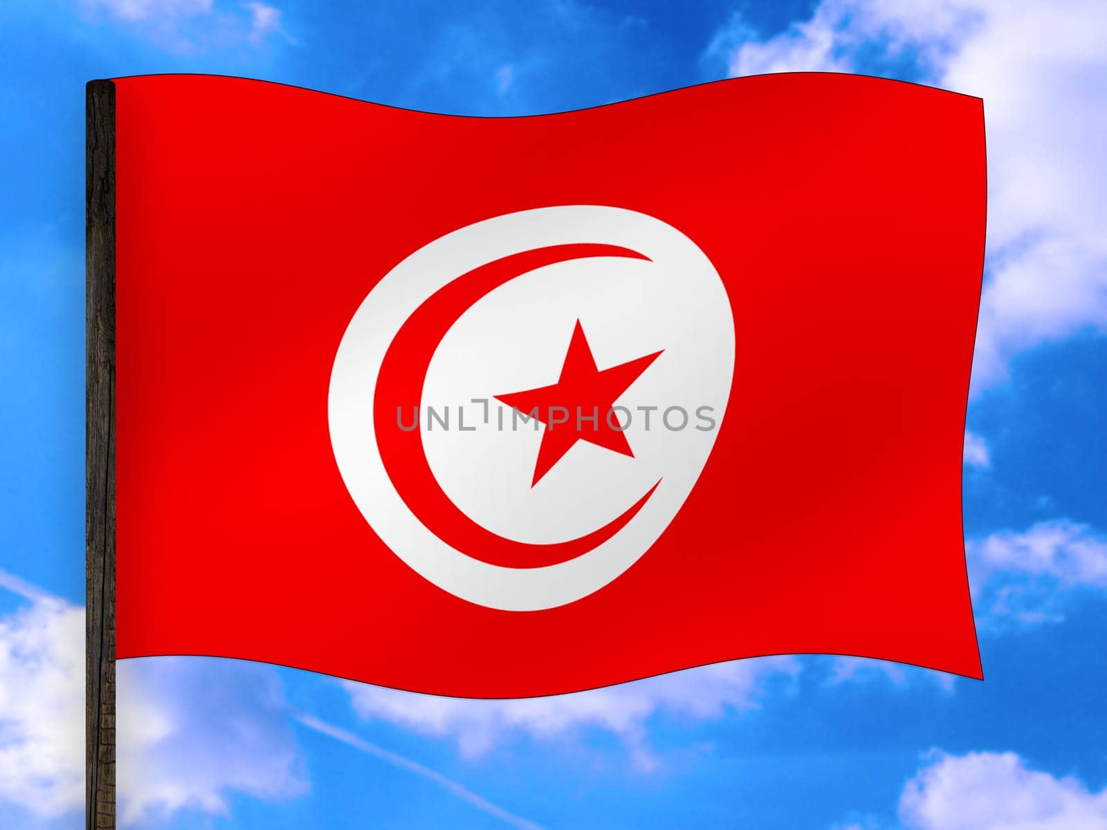 Flag of Tunisia