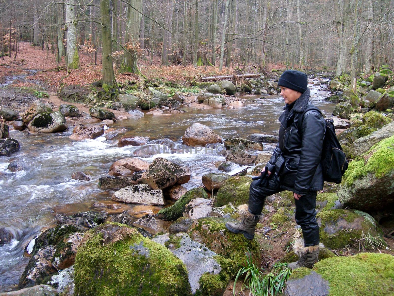 At the torrent