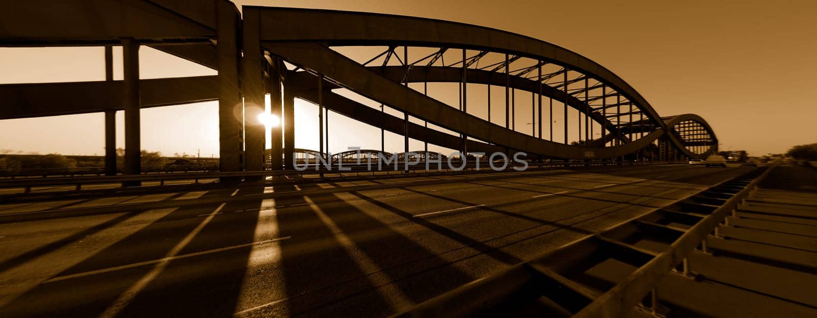 Elbe bridge panorama