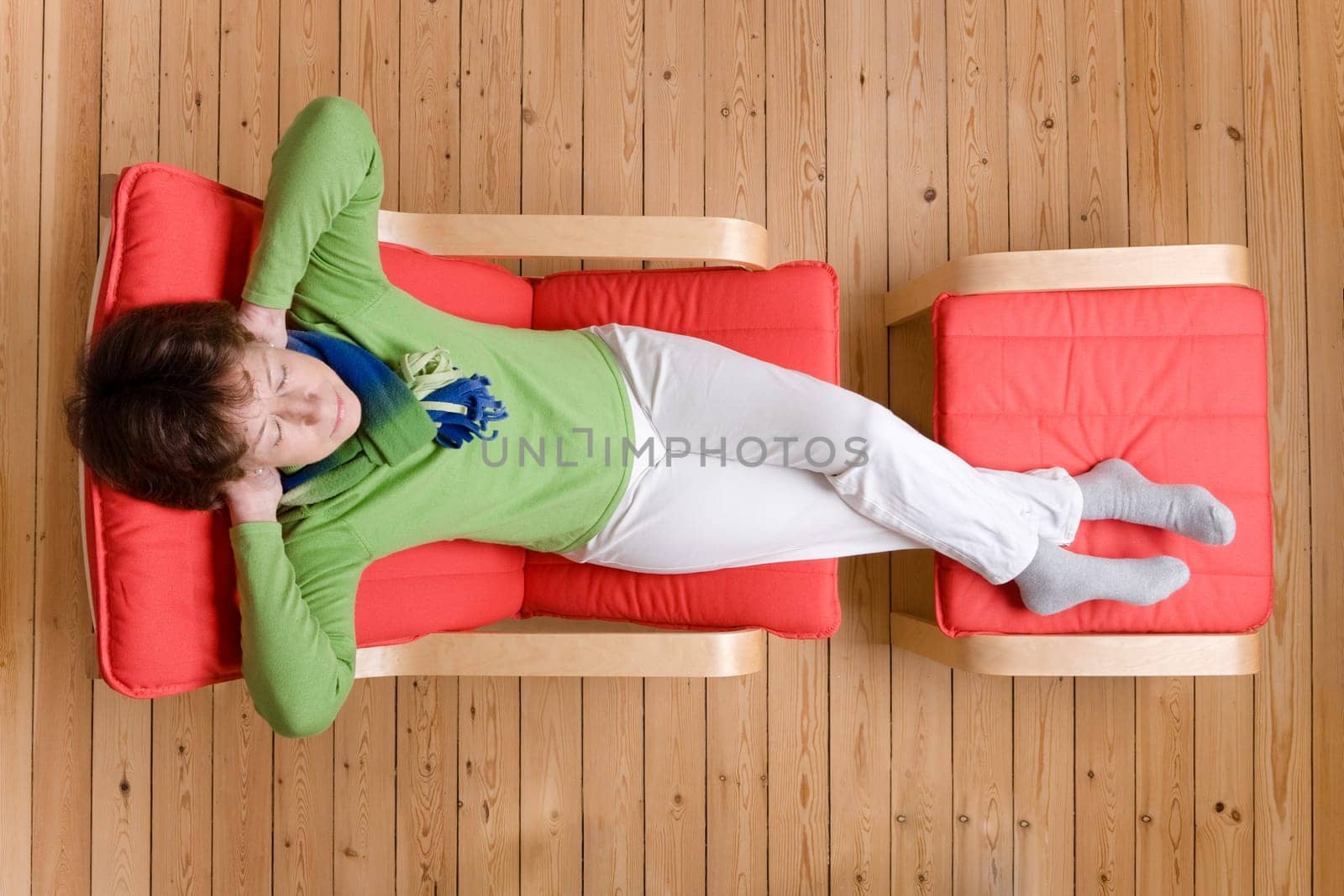 Woman relaxing