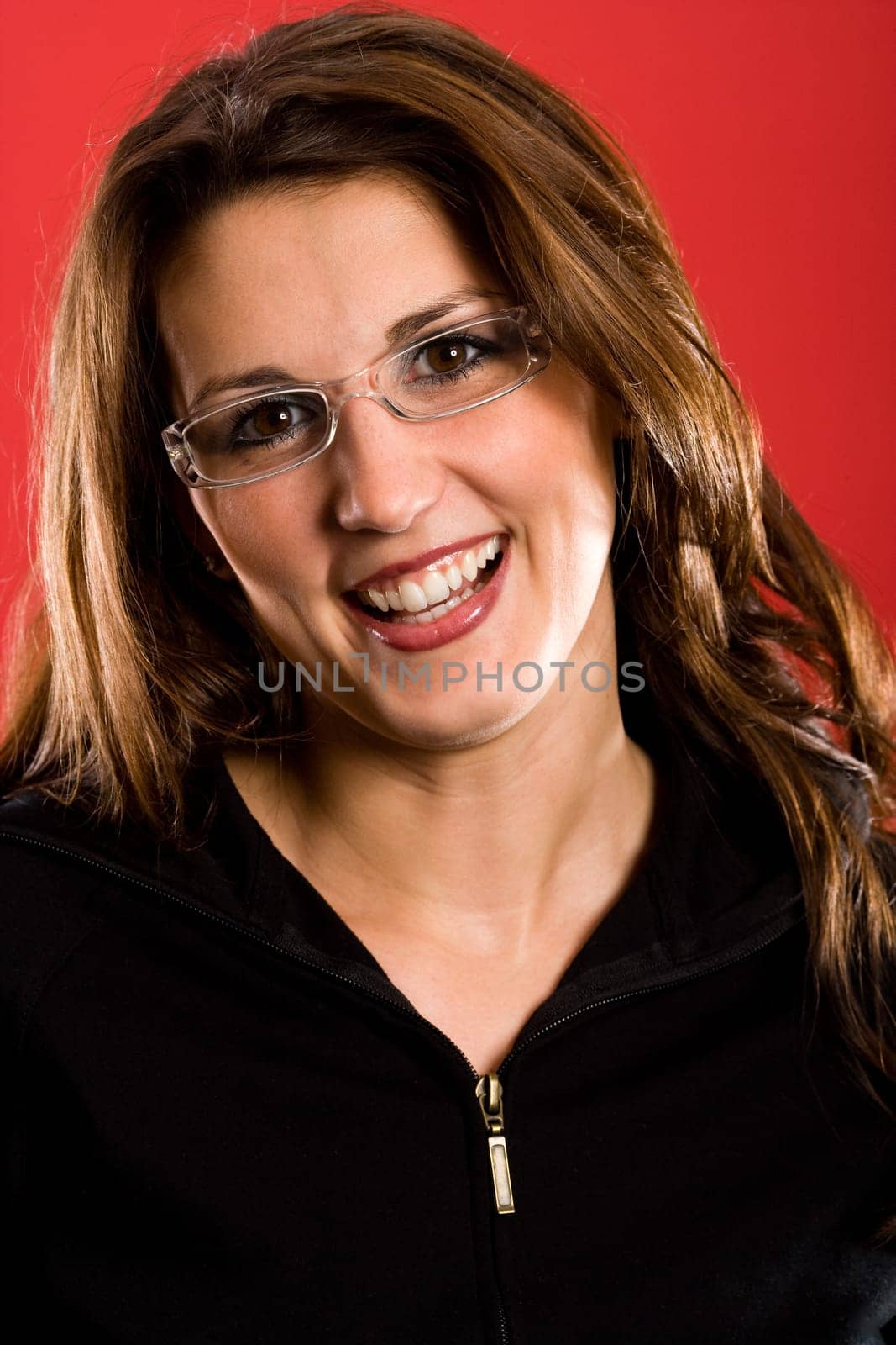 Chic spectacle wearer