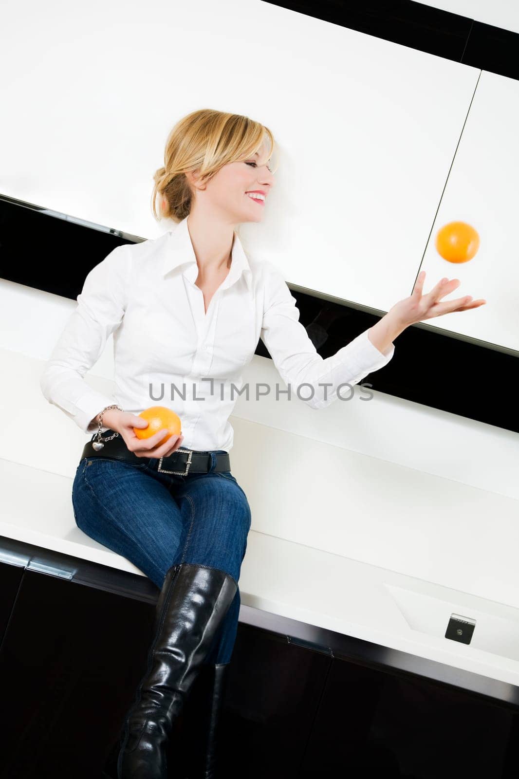 happy woman