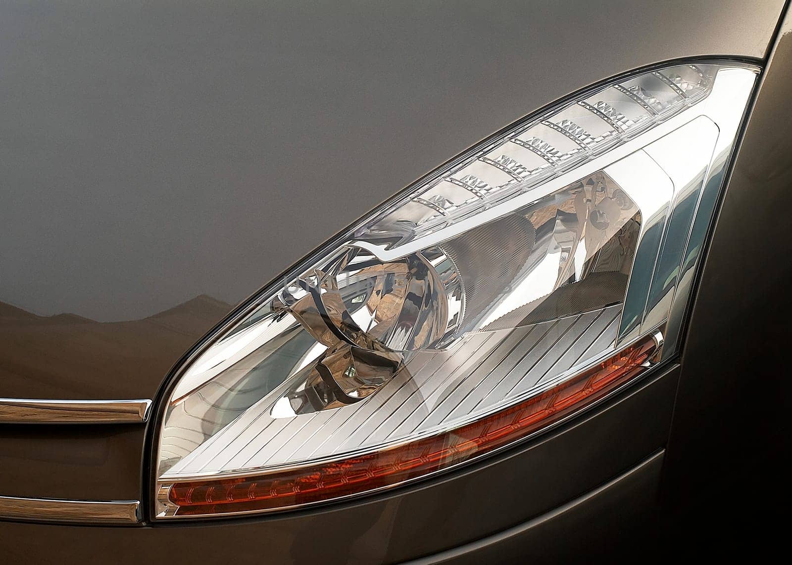 Headlights car