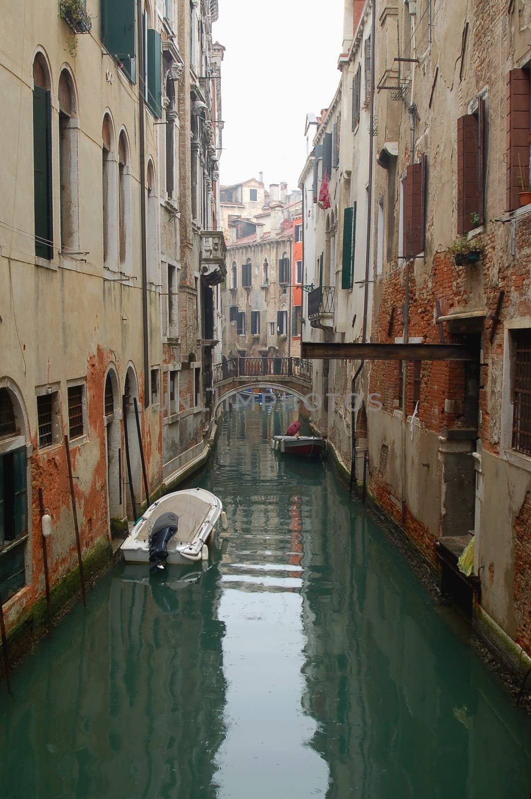 Venice 2008 in rain fog