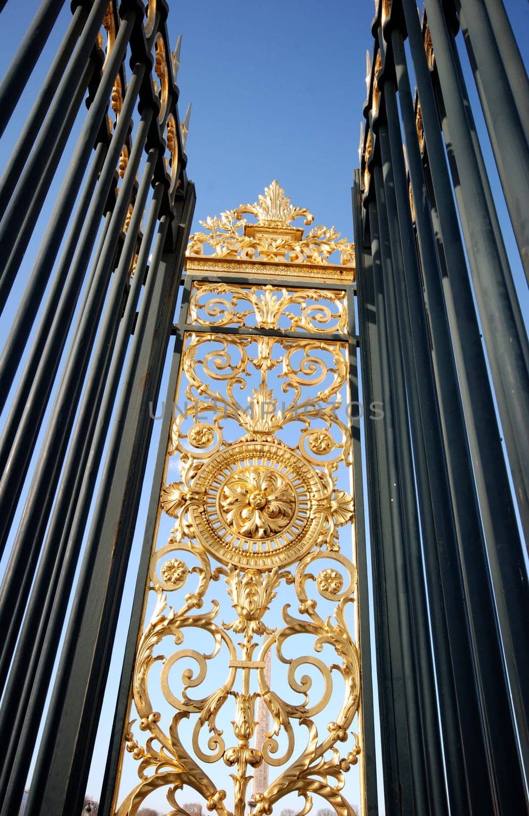 Entrance to the Tuileries in Paris