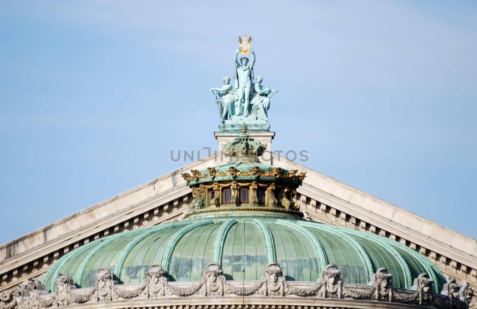 Roof of the Opéra in Paris