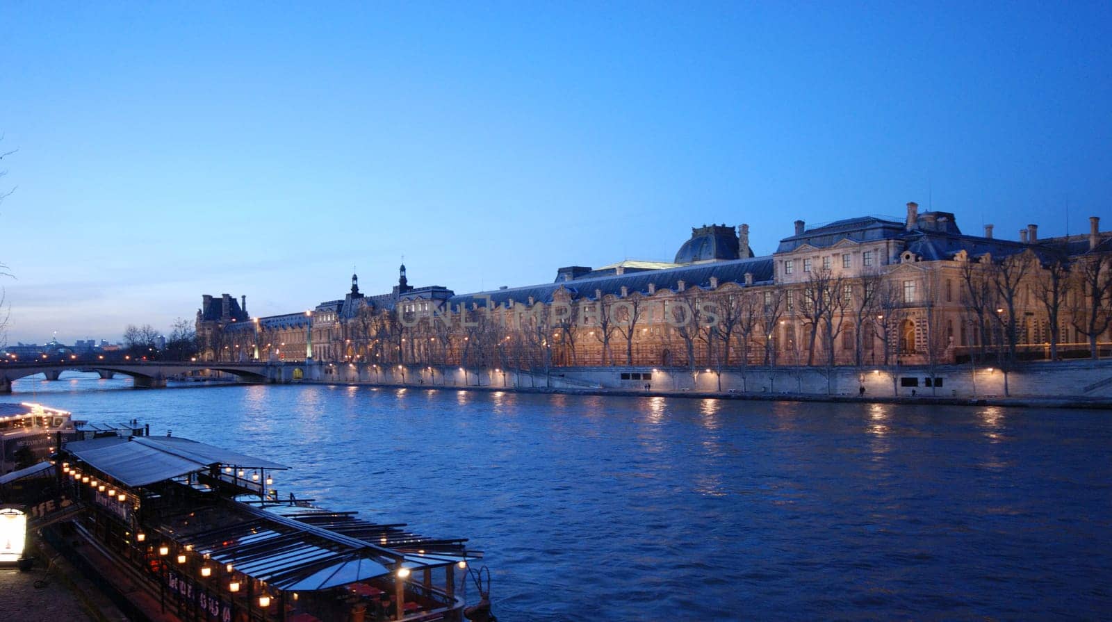 Louvre Night Scene