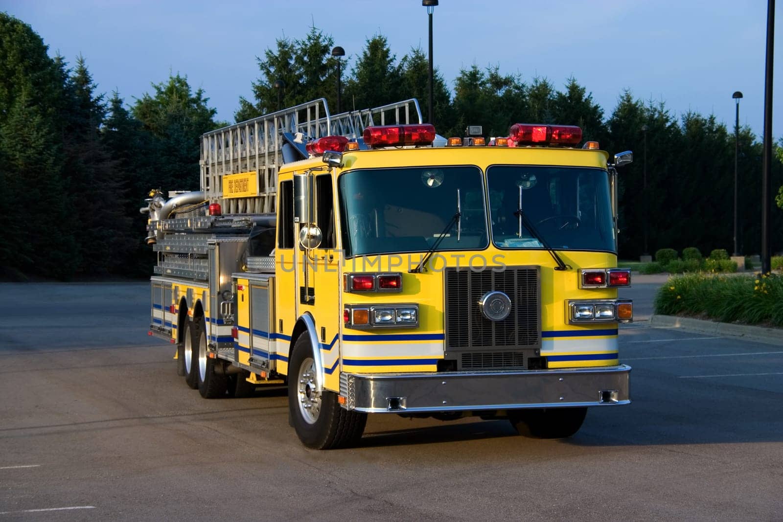 Ladder Fire Truck Front
