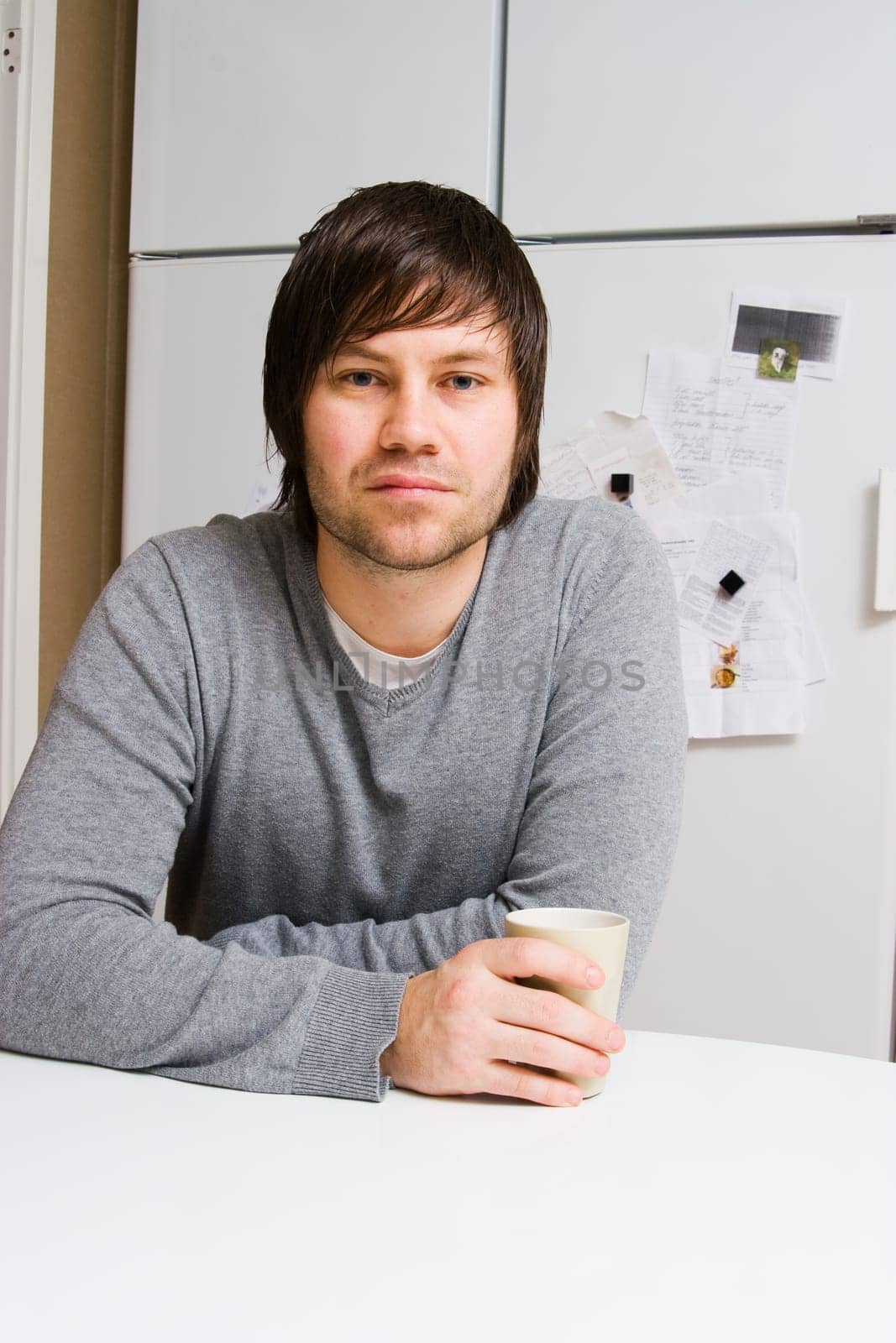 young confident man portrait
