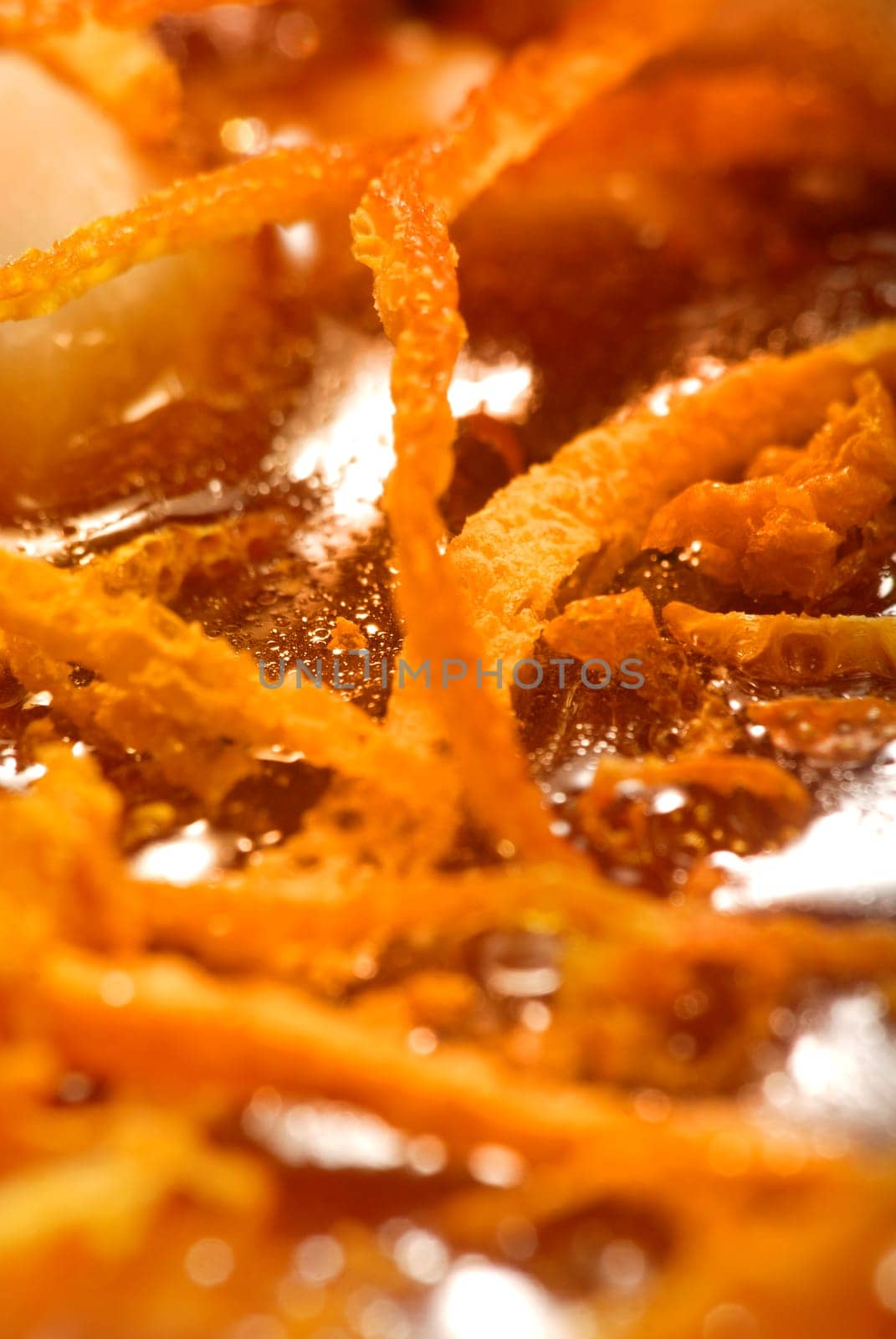 Orange peel on brittle