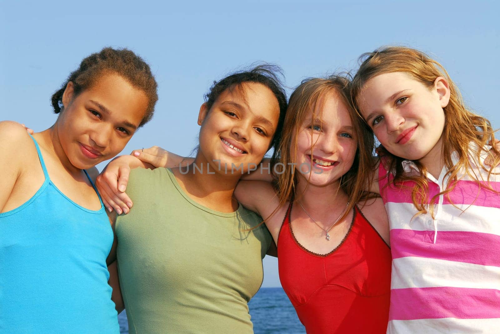 Four girls