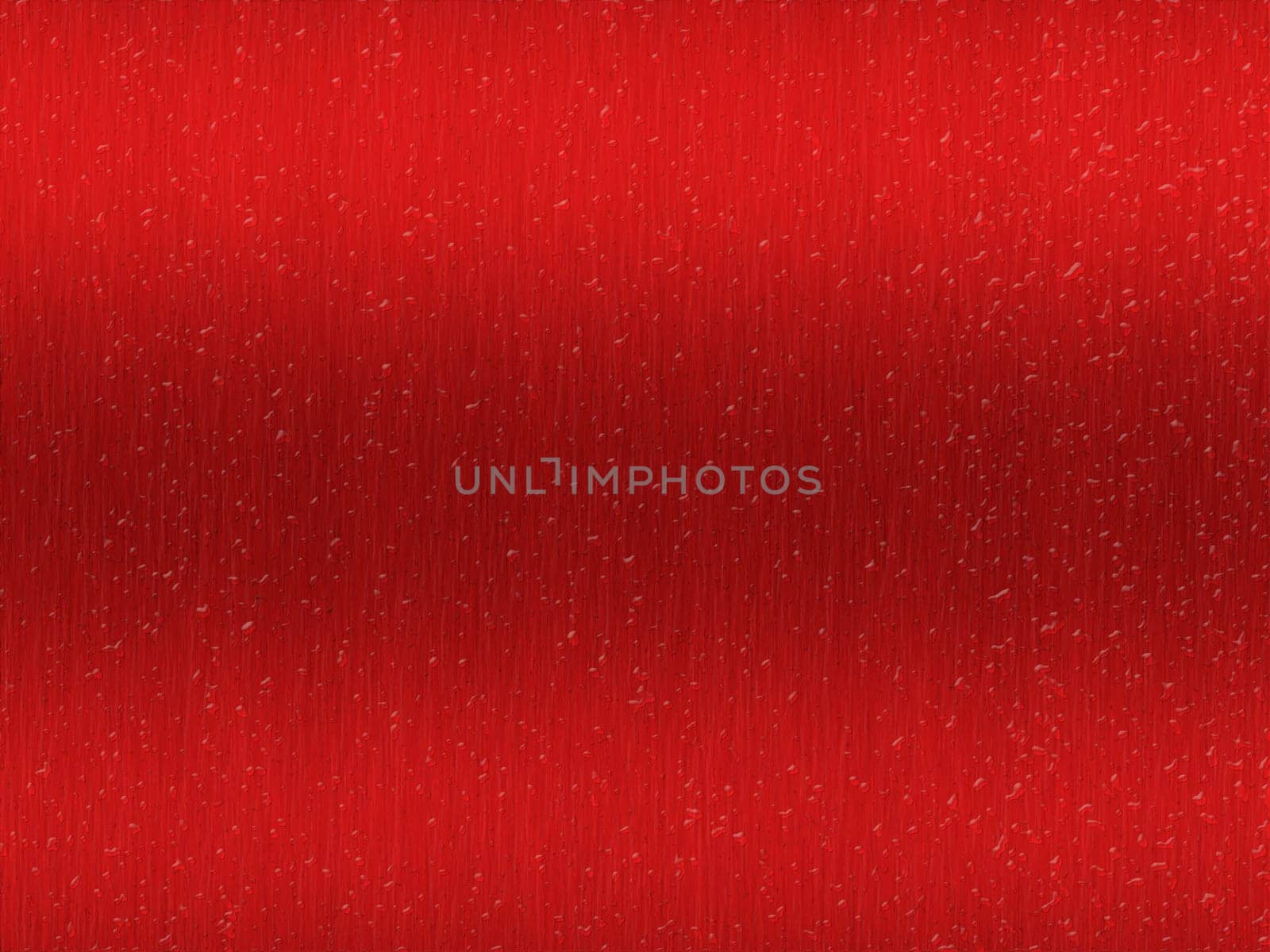 Stainless steel red with water drops