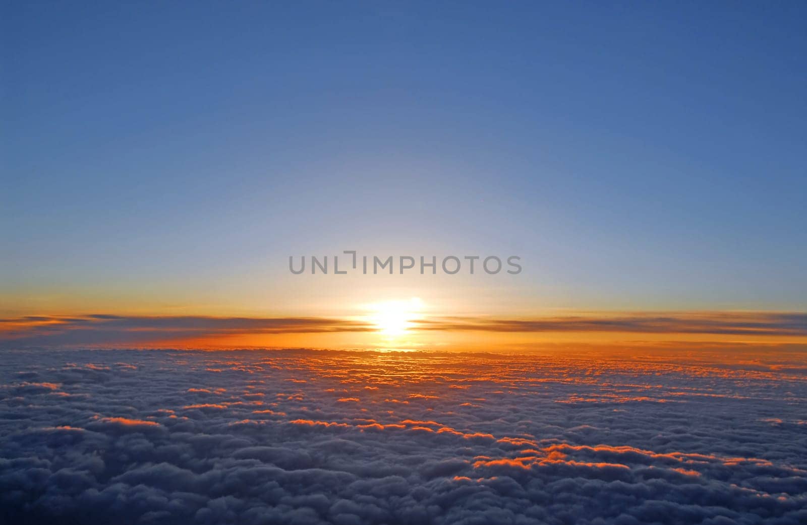Above the clouds