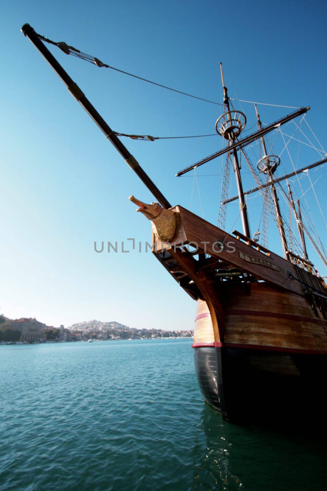 old sailing ship