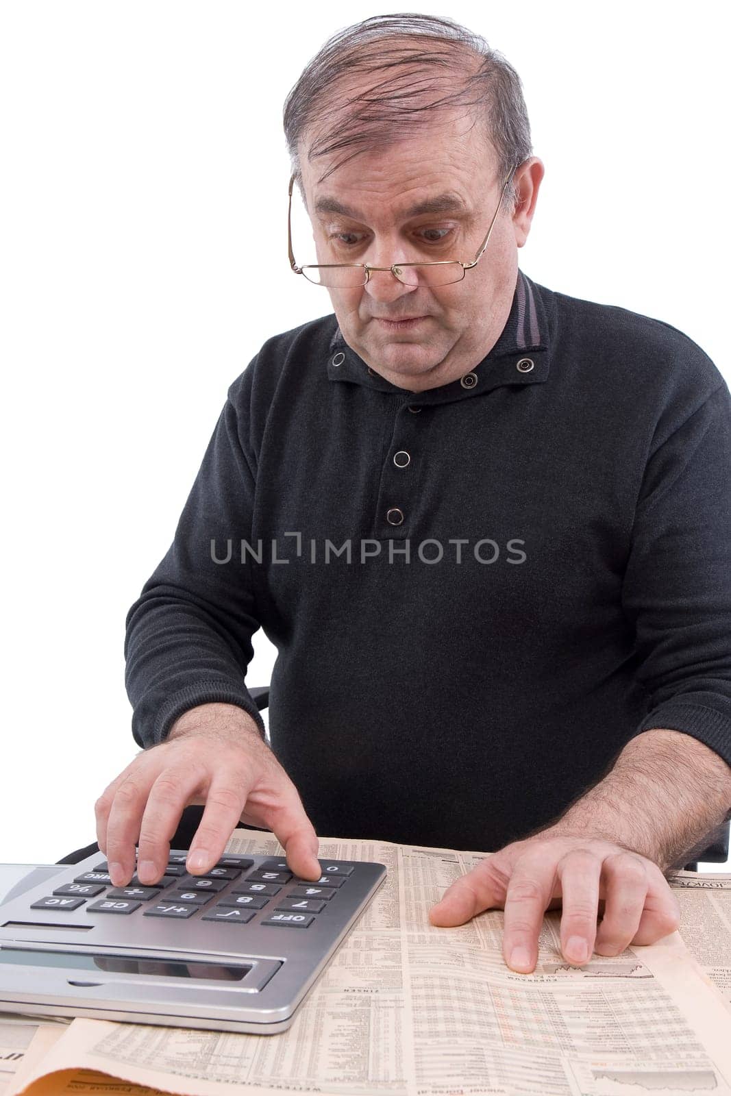 Pensioner does the math