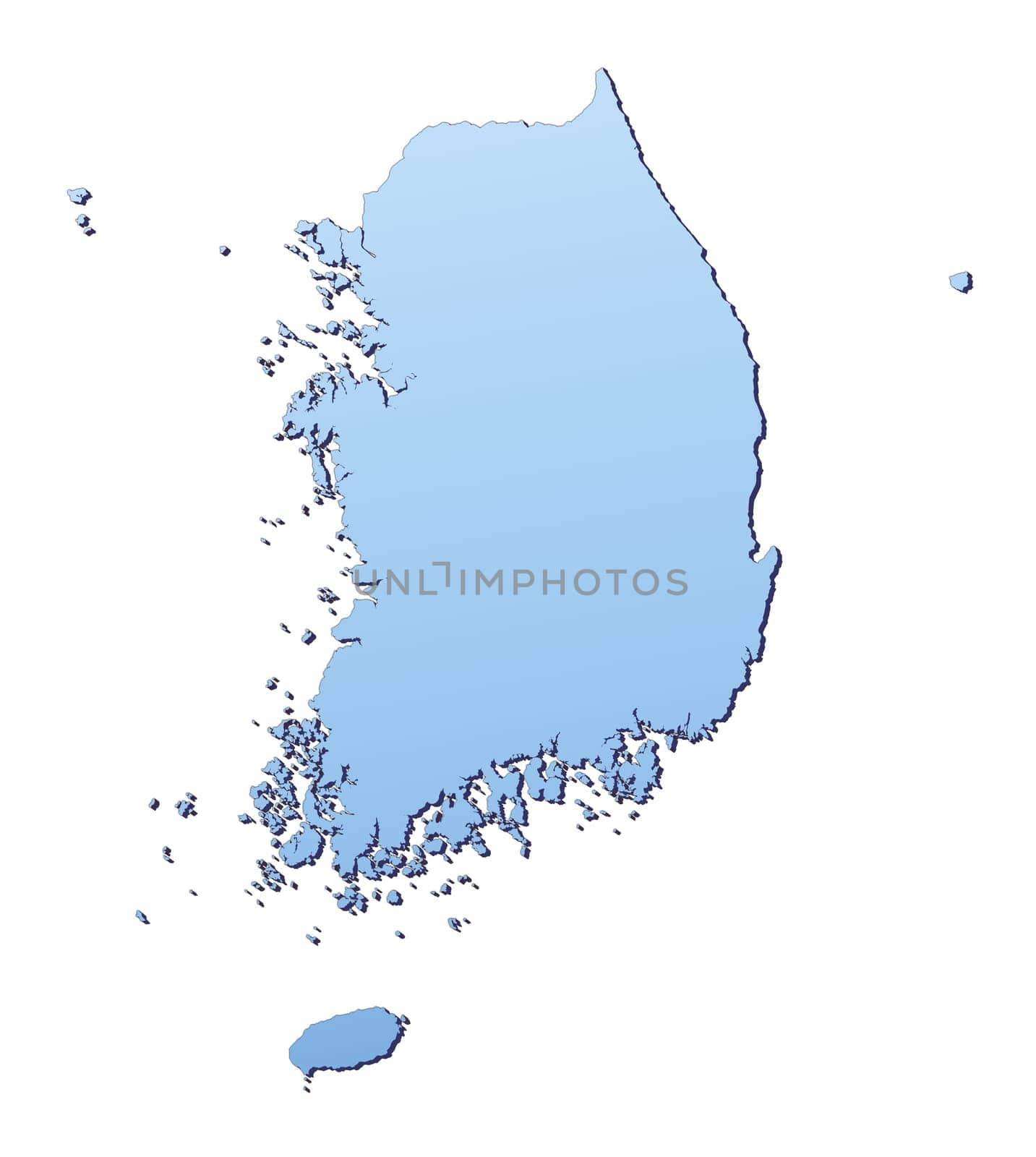South Korea map
