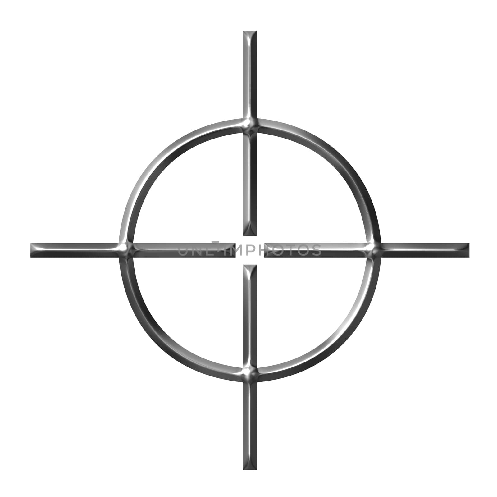 3D Silver Target