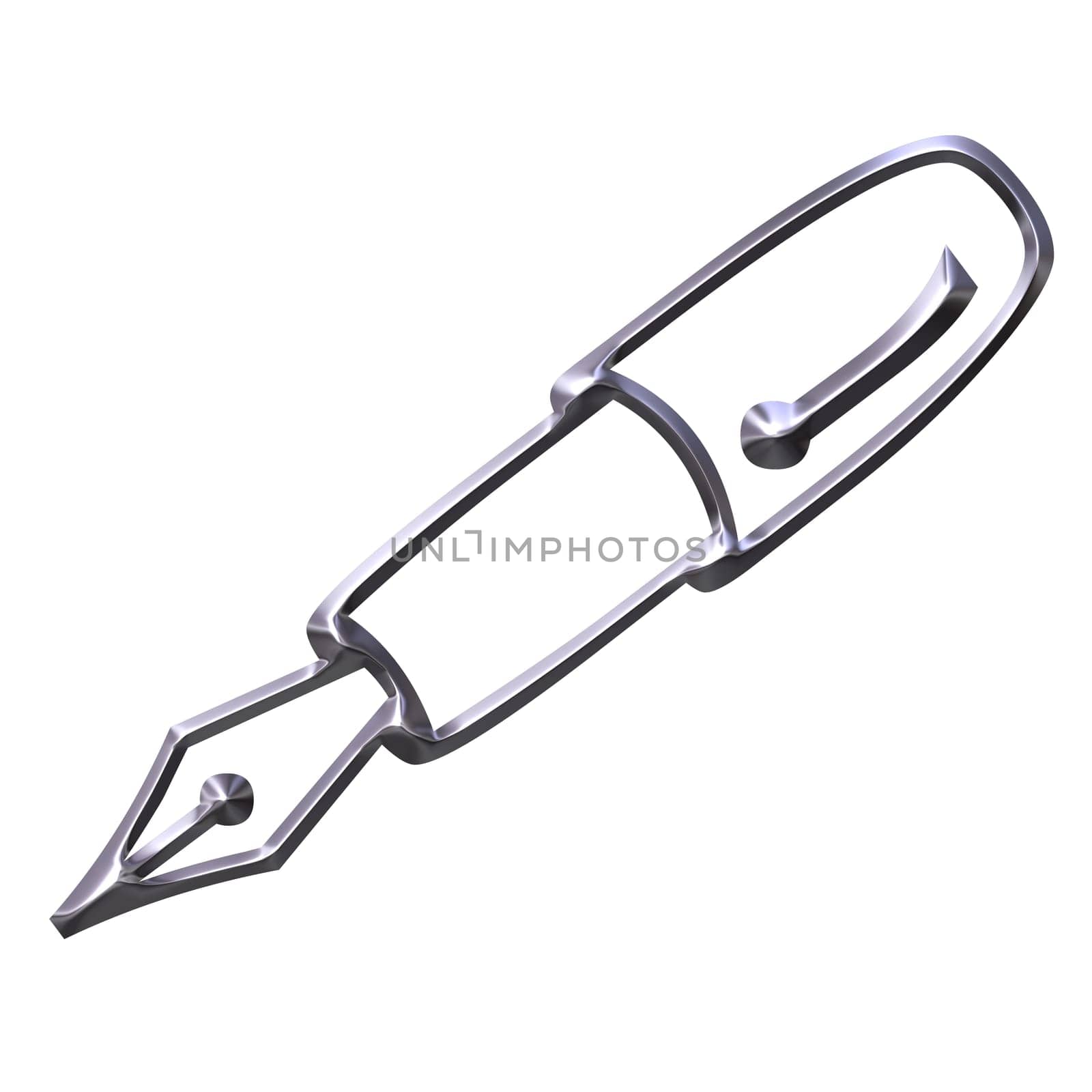 Silver Fountain Pen