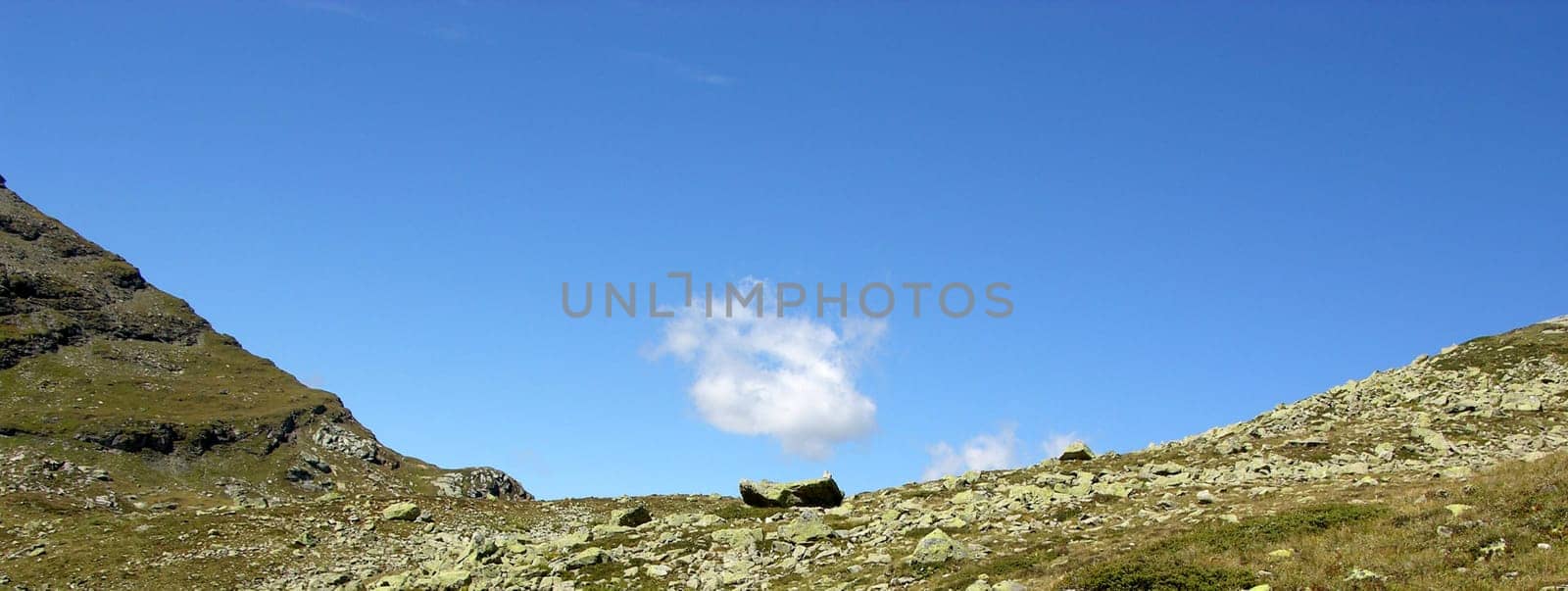 Panorama on the Julier Pass