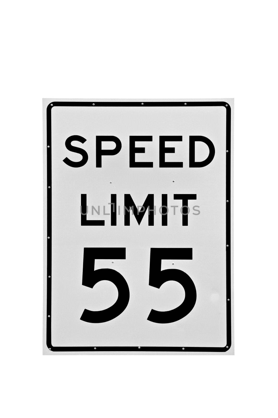 speed limit sign 55 mph