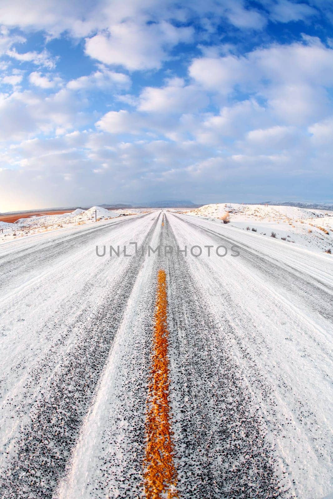 road in winter