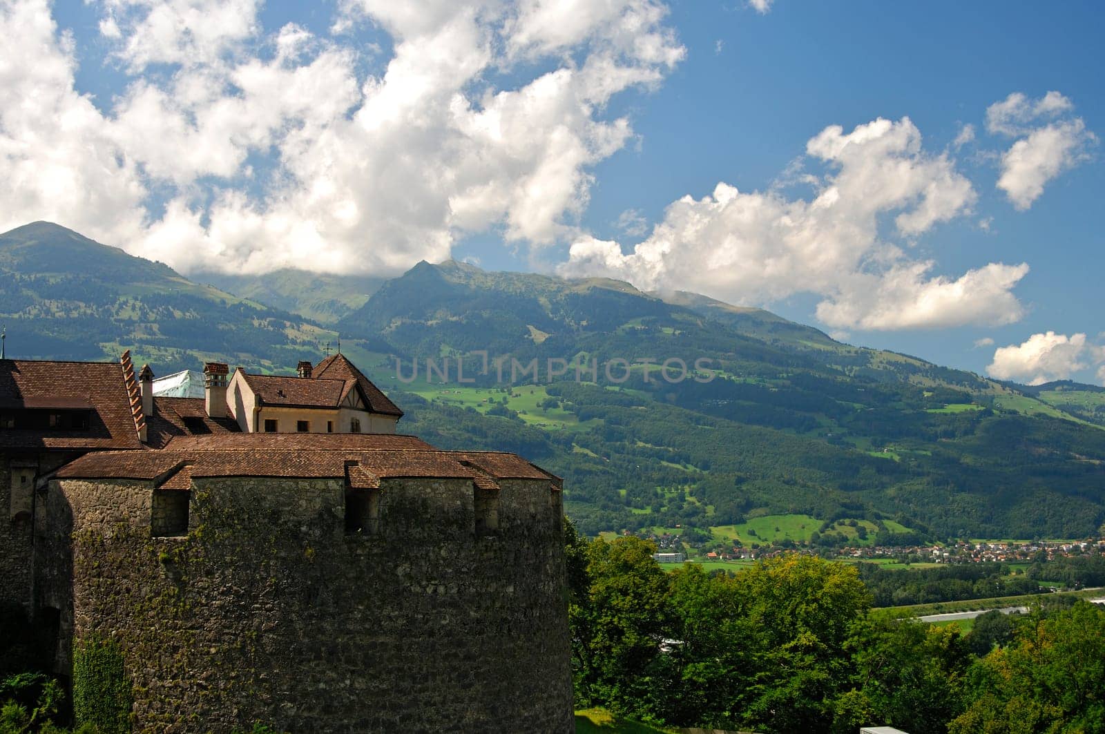 Vaduz Castle Walls