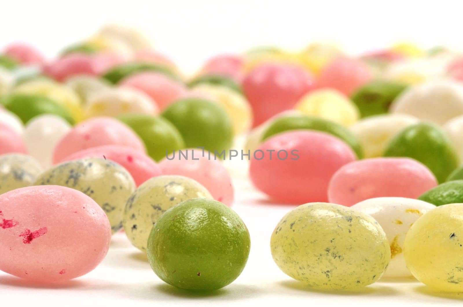 Lots of colorful eggs