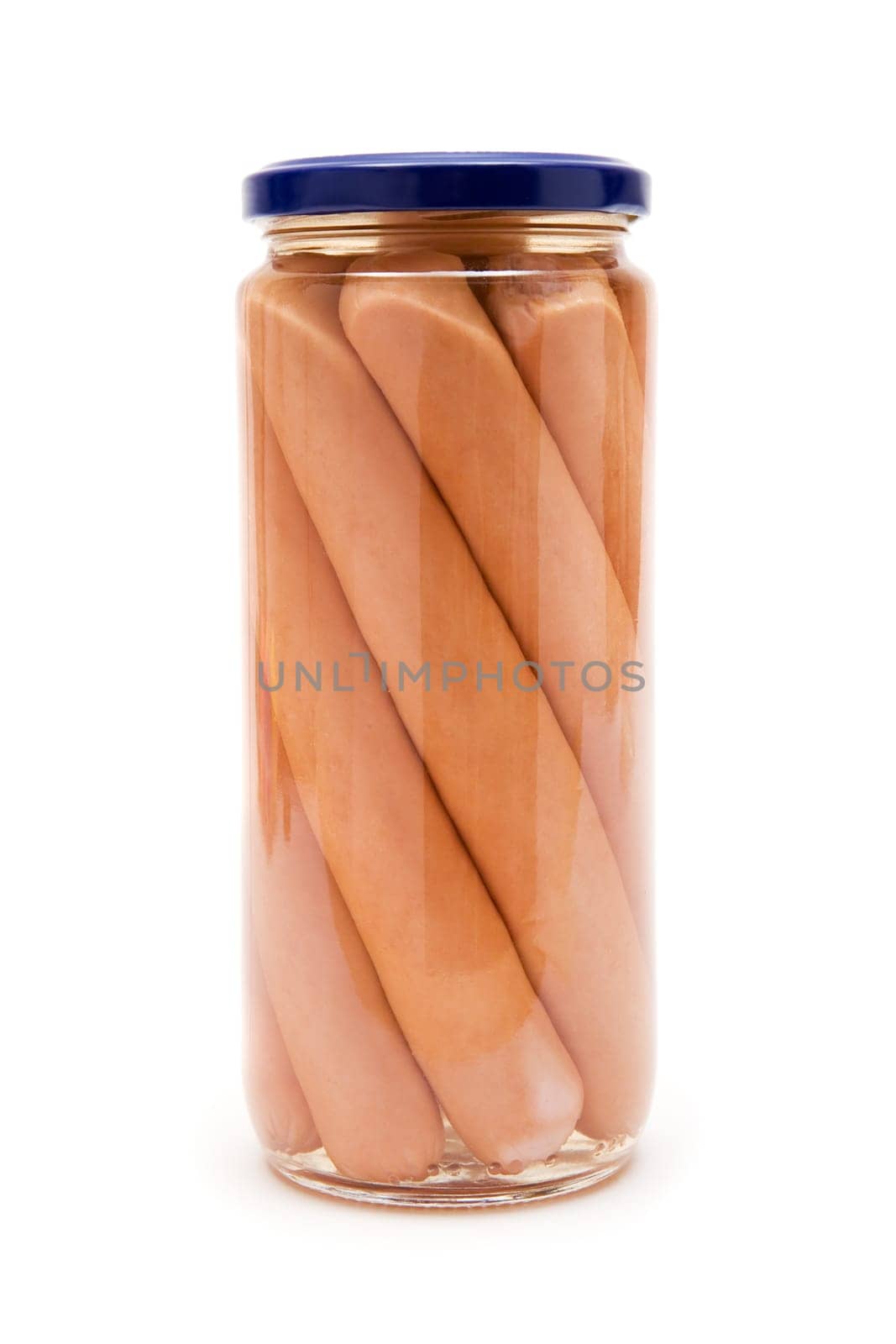 Sausages in a jar