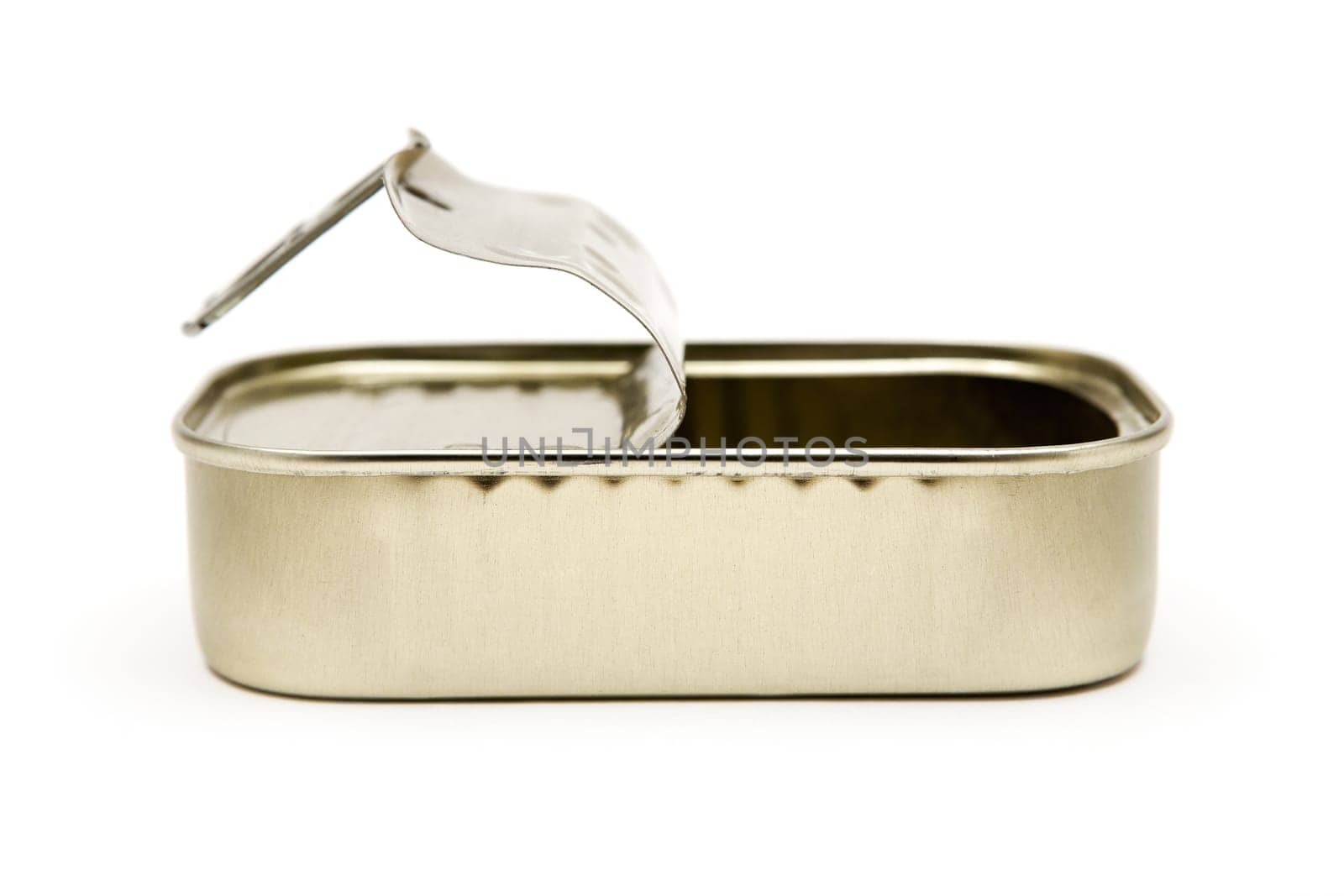 Empty canned fish