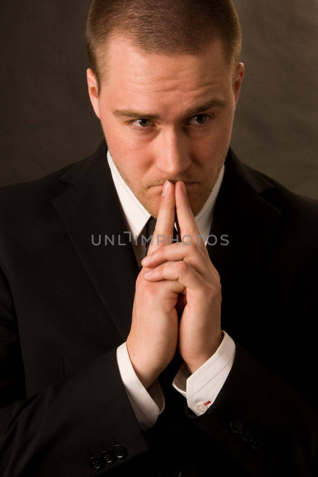 businessman thinking
