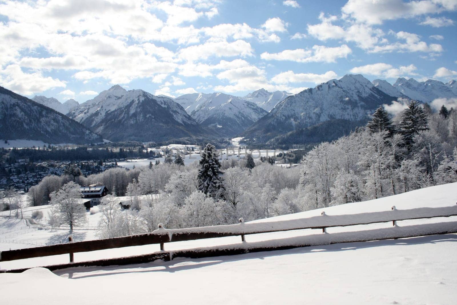 Clouds over Oberstdorf