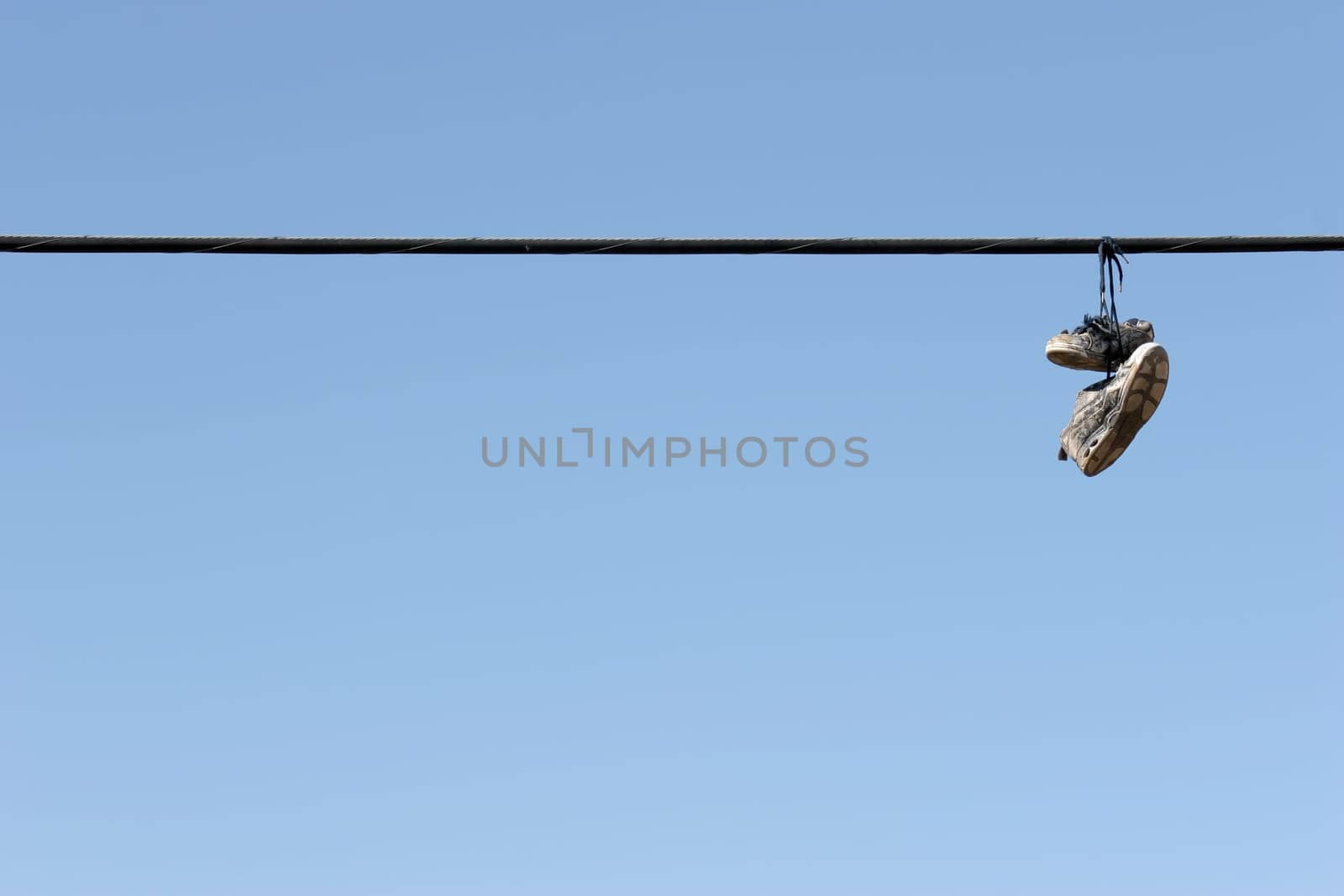 shoes on power lines
