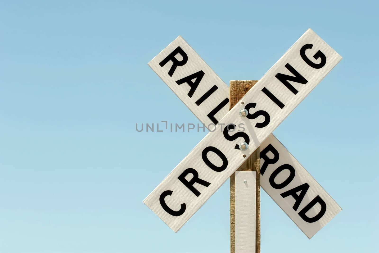 railroad crossing  sign