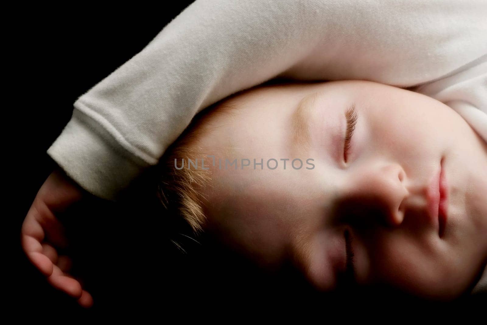 young child sleeping