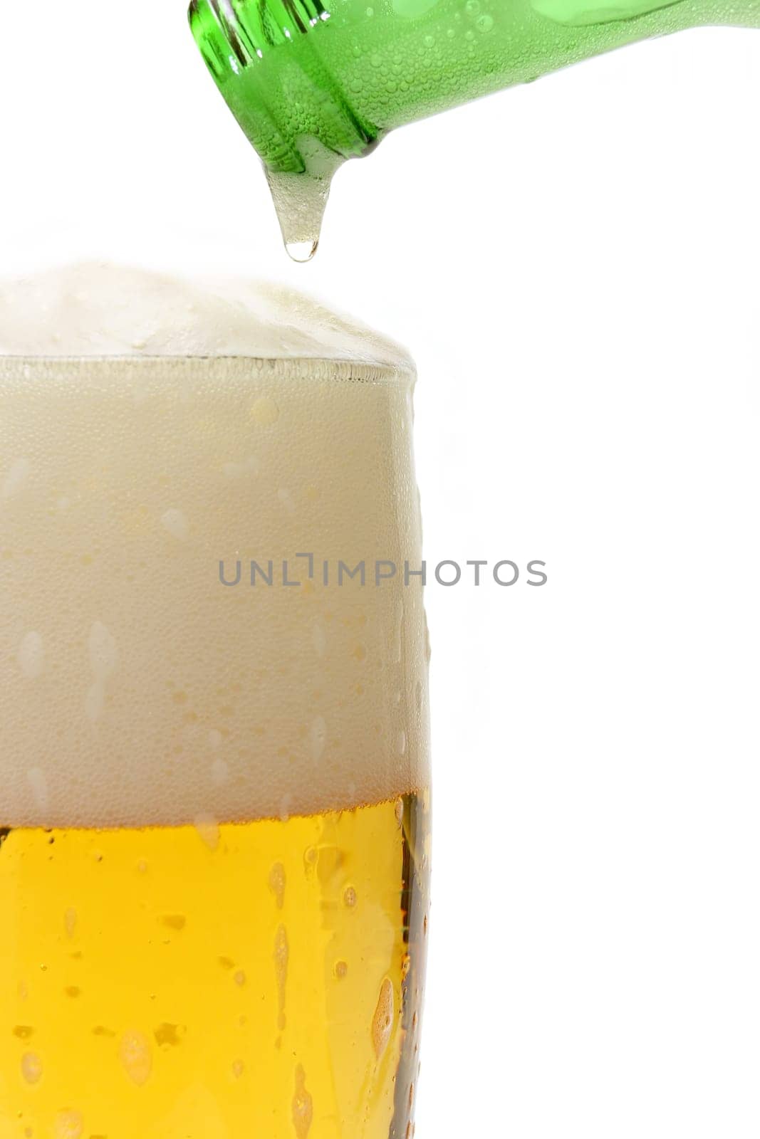 pouring beer