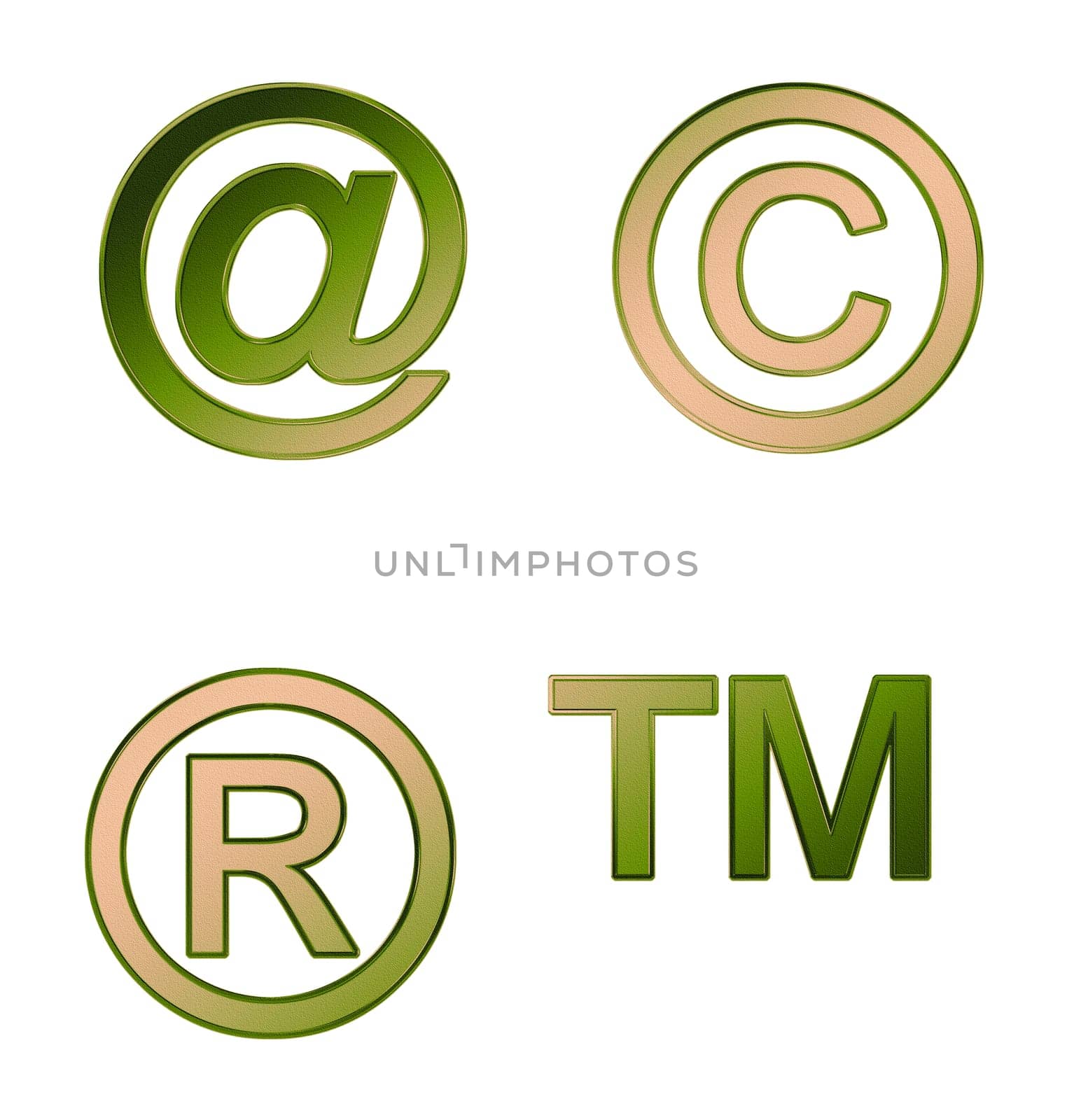 at - copyright - registered - trademark