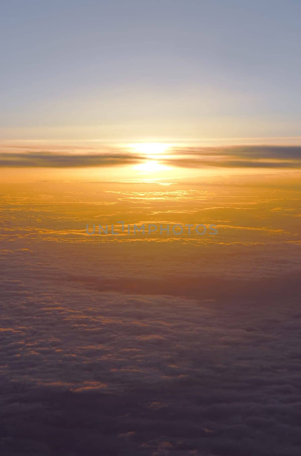 Above the clouds