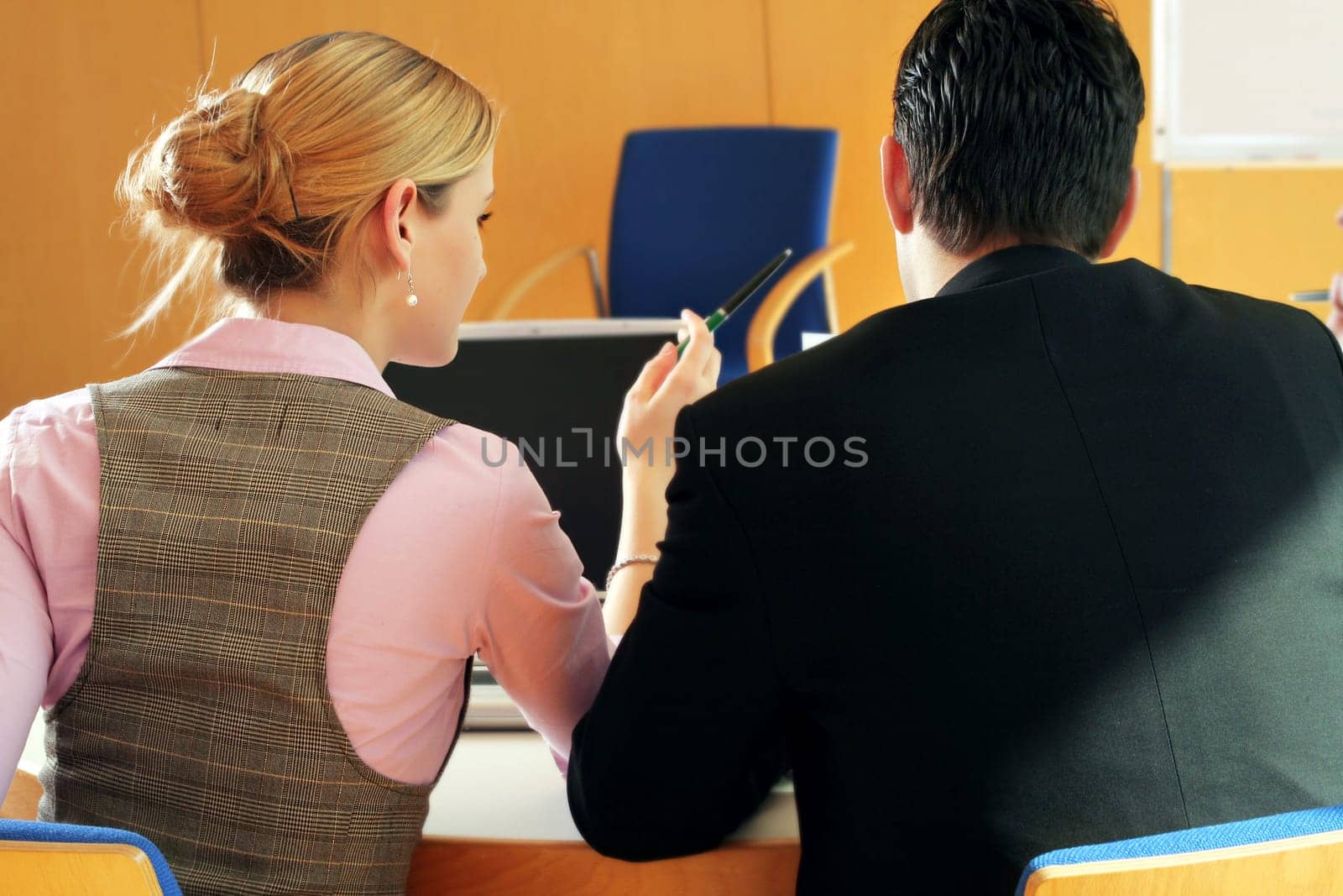 Business team at a meeting