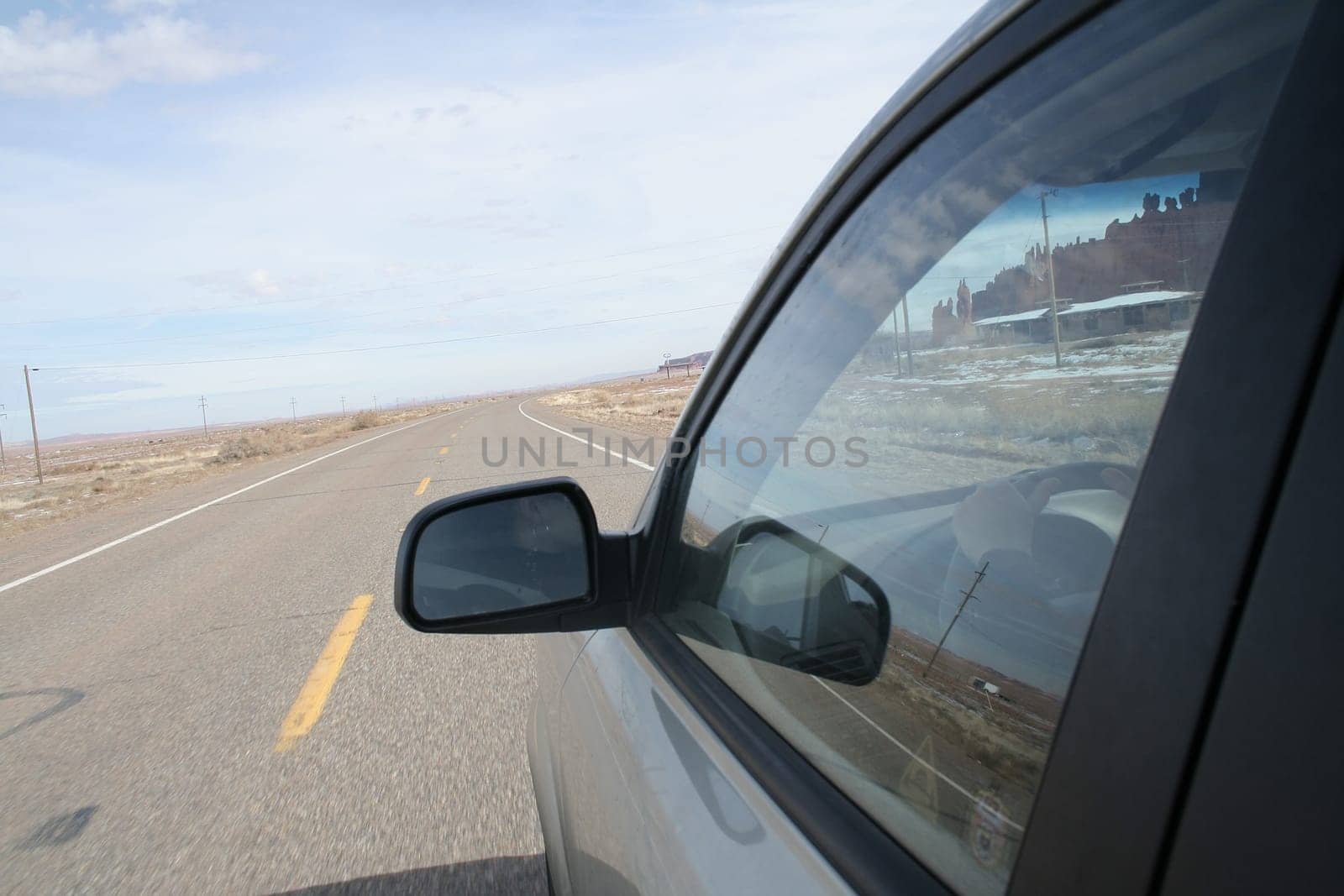 Car on highway