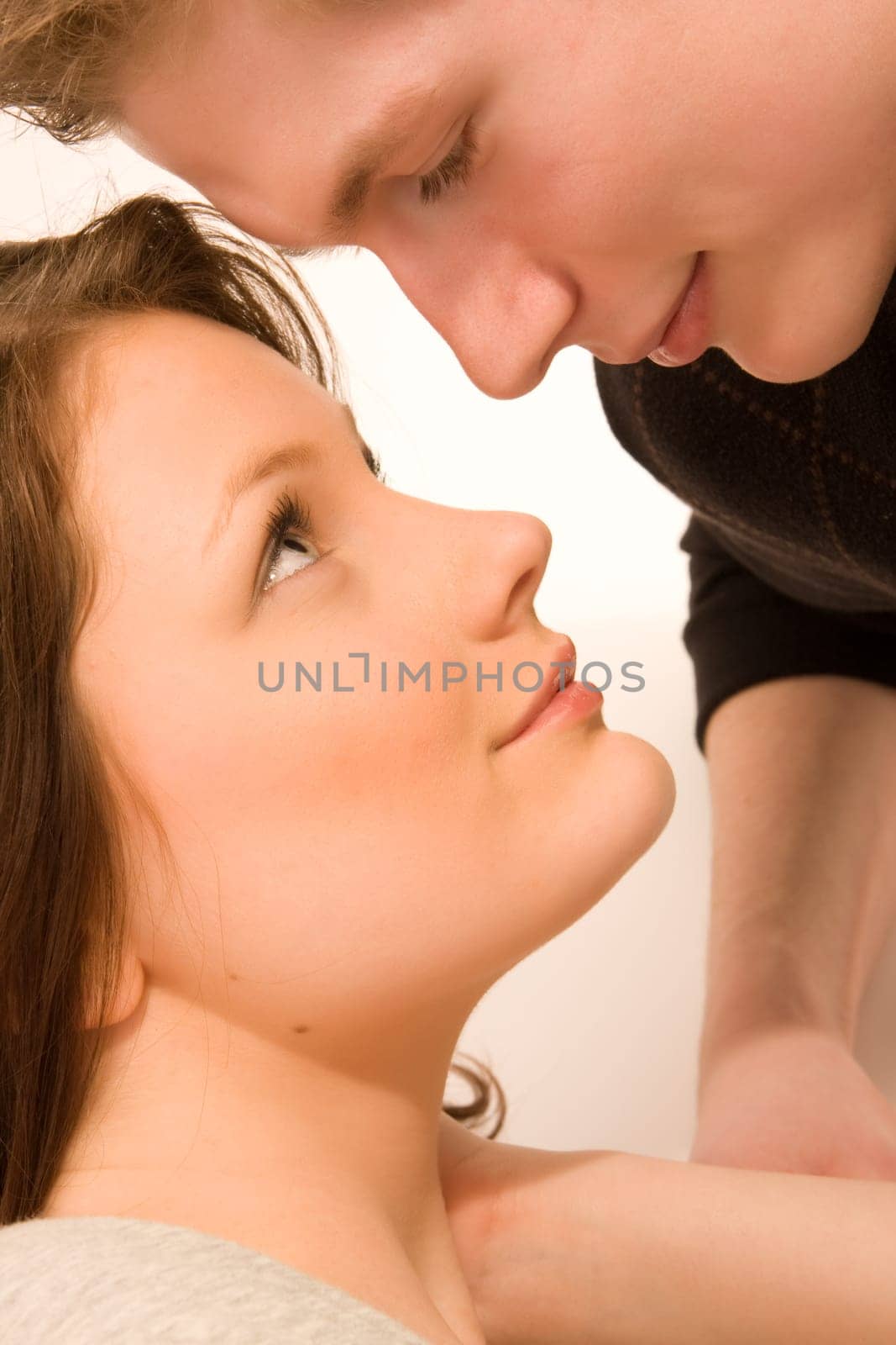 young couple in love