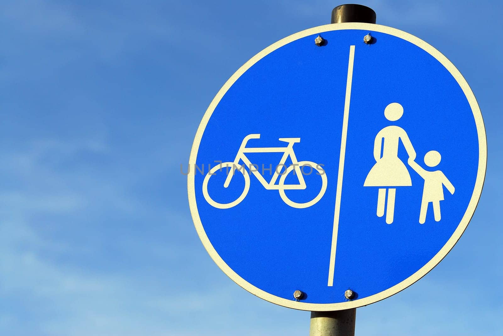 Pedestrian and cycle path