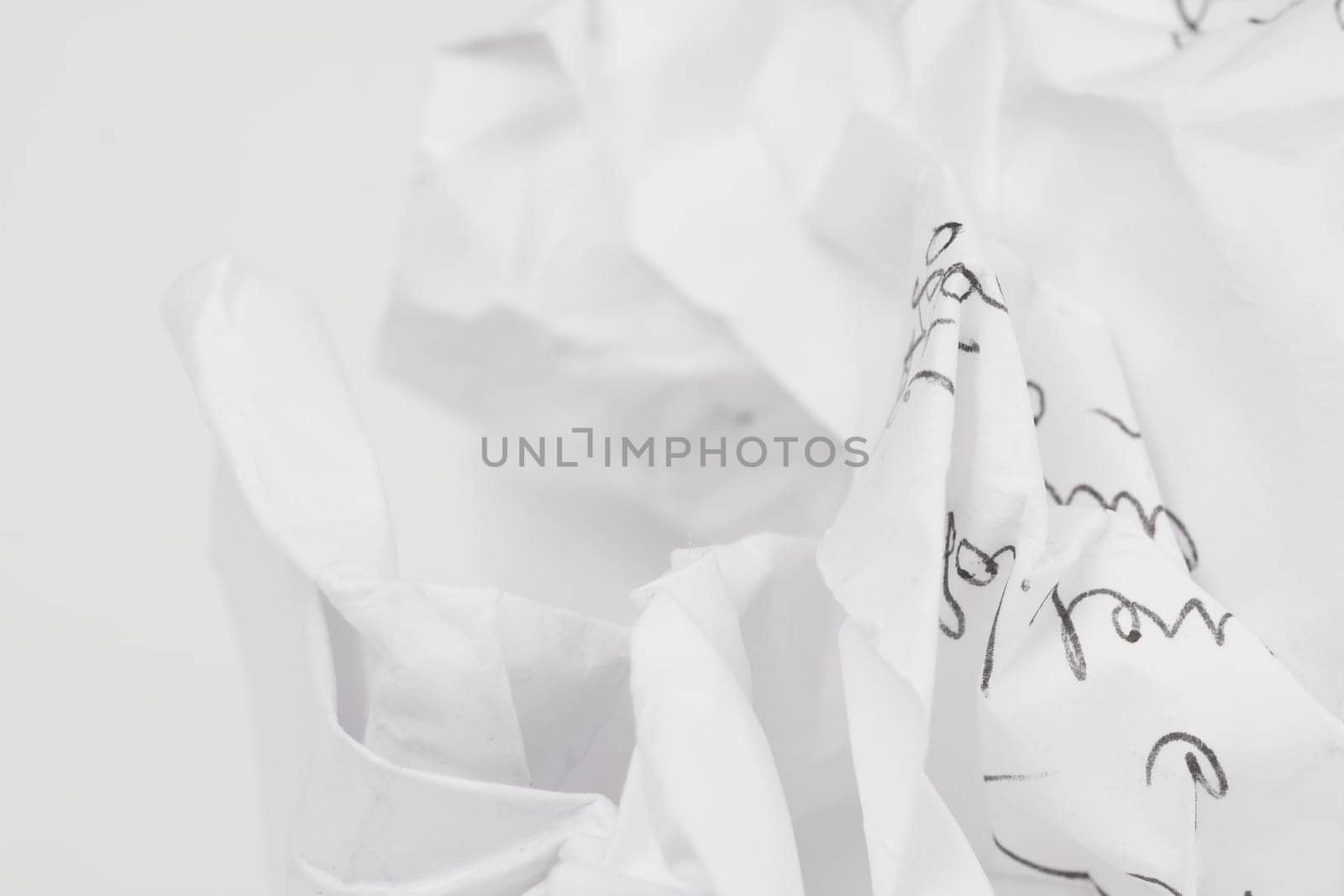 abstract wrinkled paper