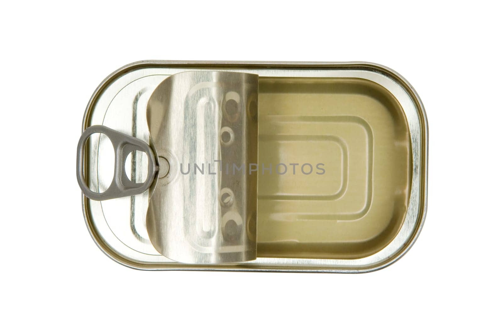 Empty canned sardines