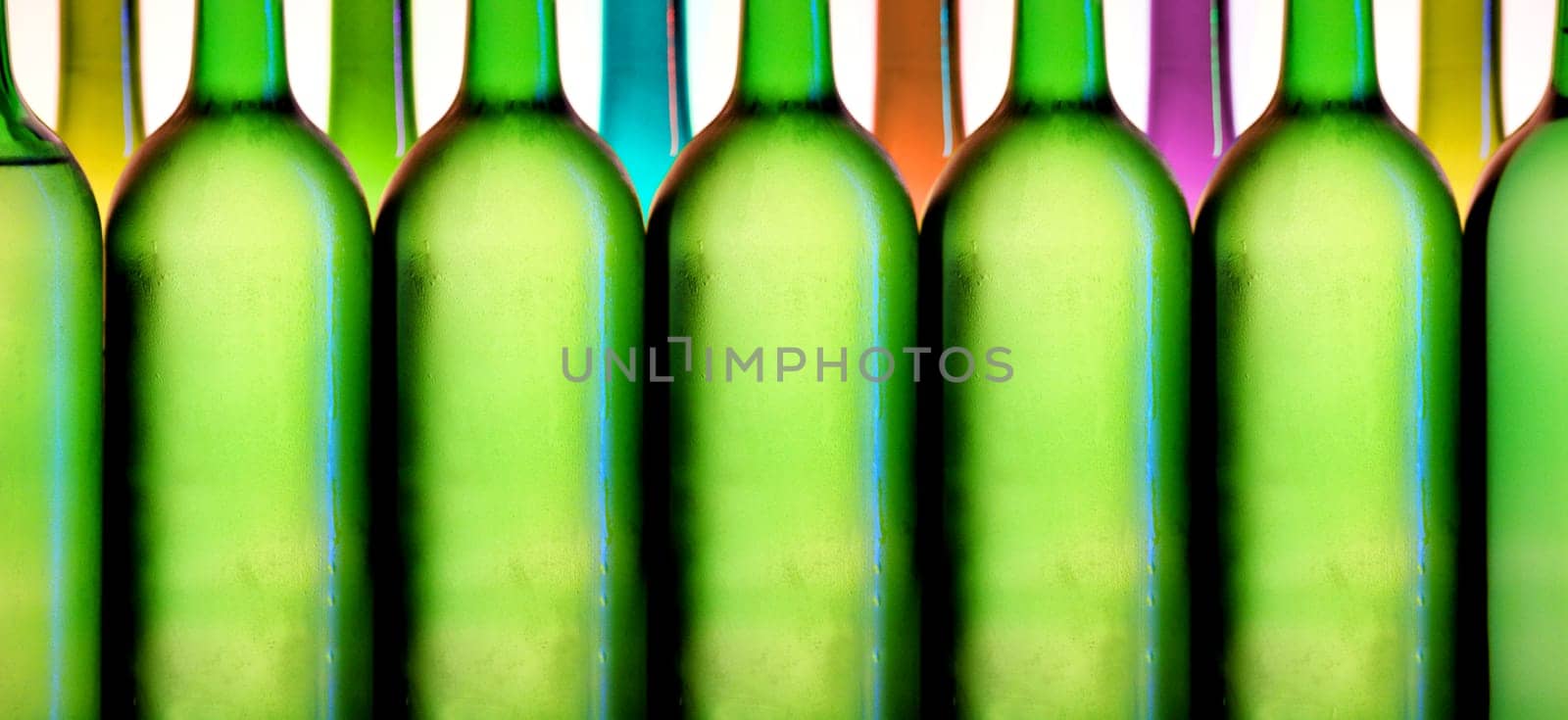 Wide-format wine bottles