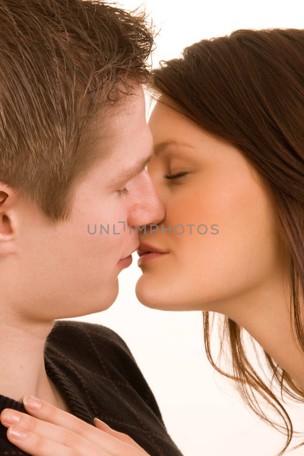 young couple in love
