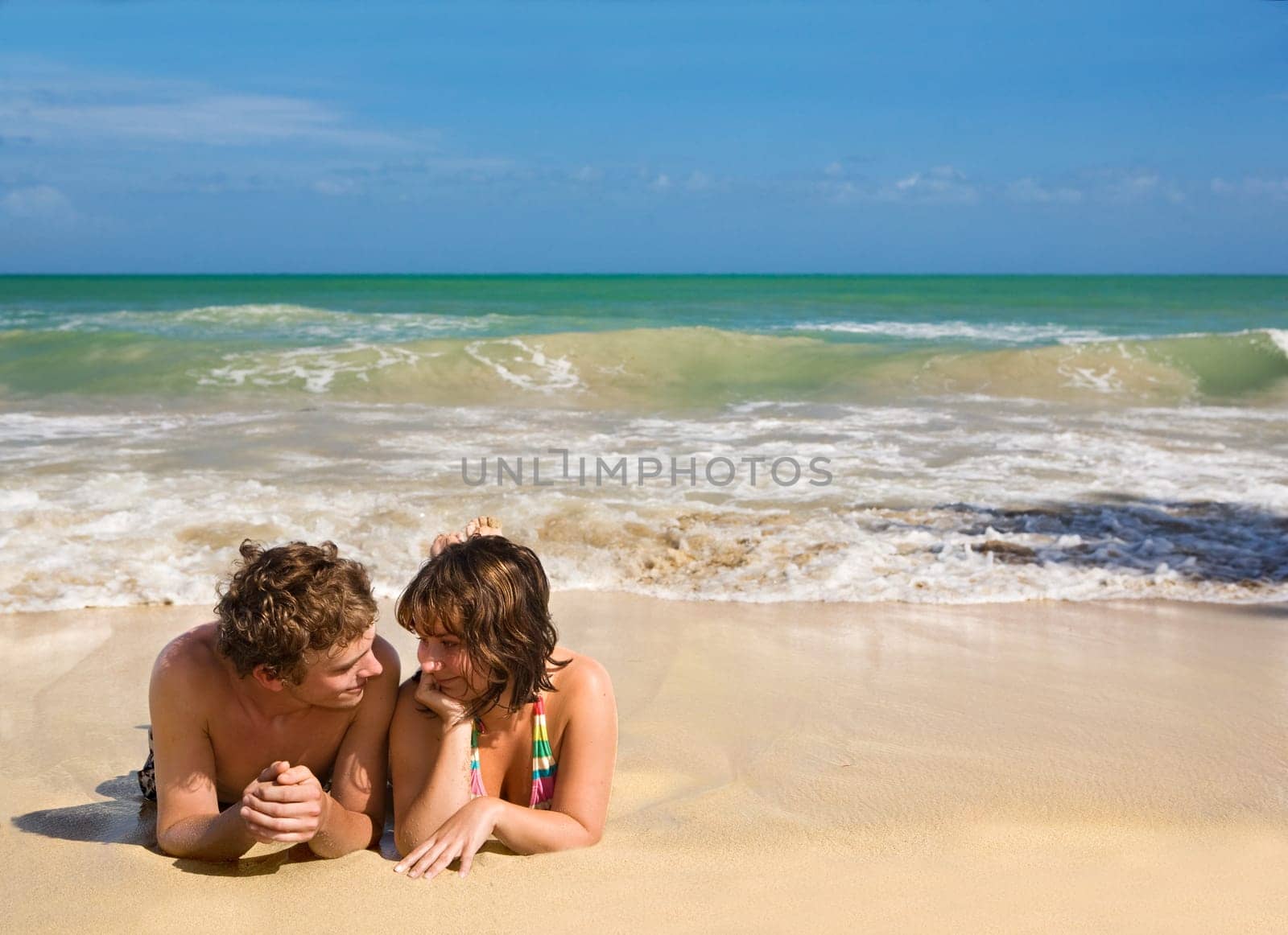 Couple on the beach