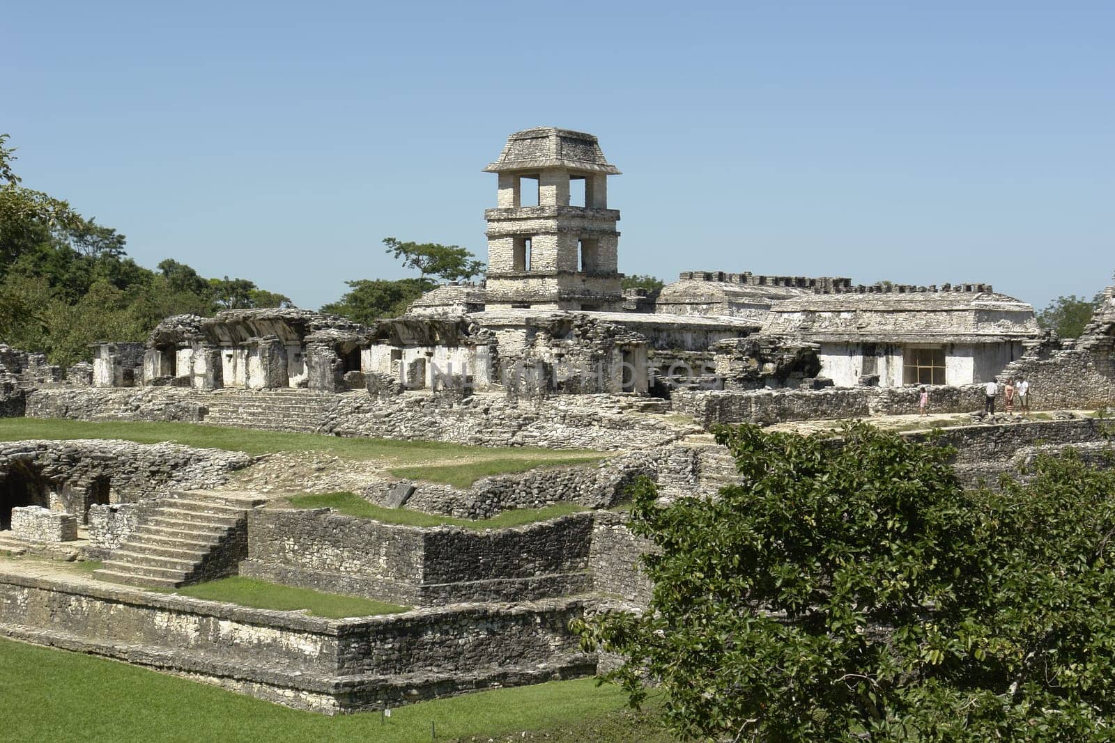 Mayan settlement in Palenque,Mexico